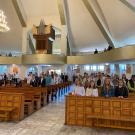 Wprowadzenie relikwii św. Dominika Savio, patrona dzieci, młodzieży, ministrantów w dniu 1 września na rozpoczęcie nowego roku szkolnego i katechetycznego
